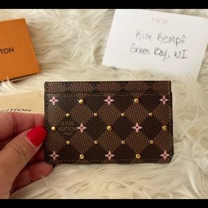 Louis Vuitton special edition card holder